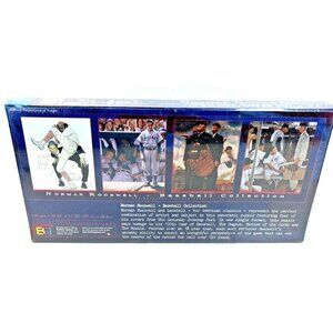 Norman Rockwell Baseball Collection 750pc Panoramic Puzzle Sealed Buffalo Games